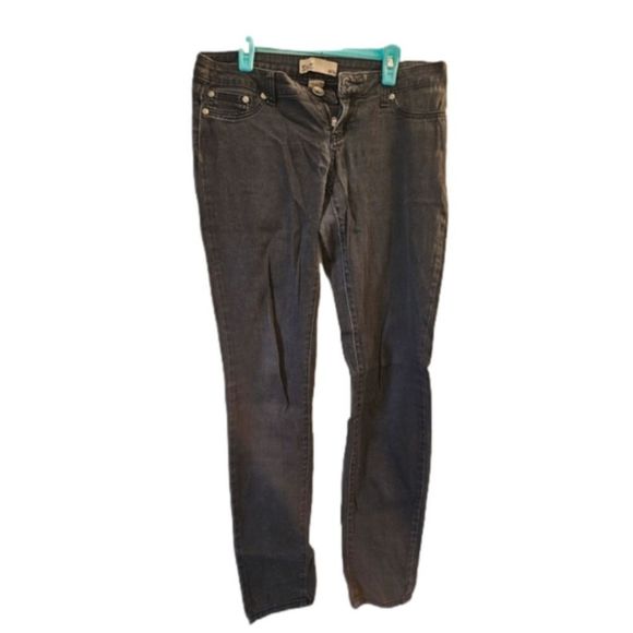 SwS Jeans Black Tight Skinny Leg Pants Skinny Jeans Jean Dark Thin Pant Dry Long - Picture 1 of 2